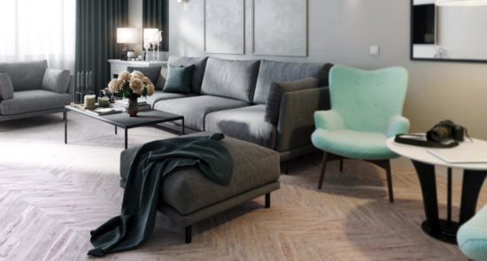 Alfinosa sofa in the interior фото 7-2