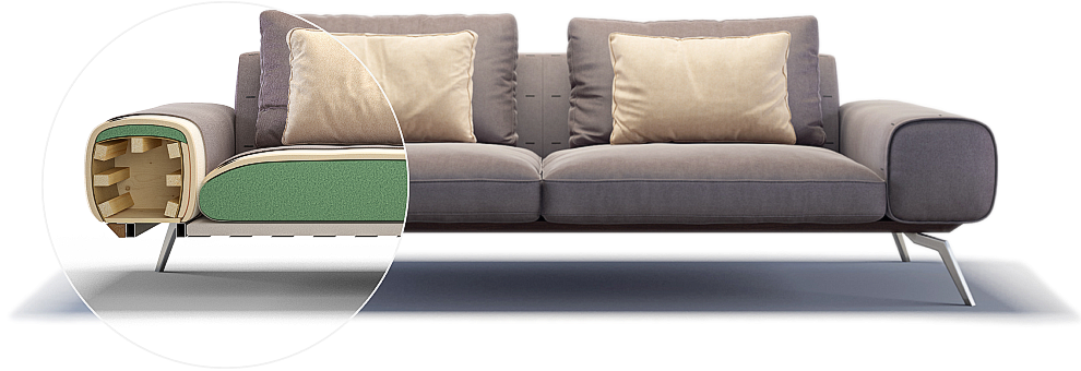 Linda sofa детали