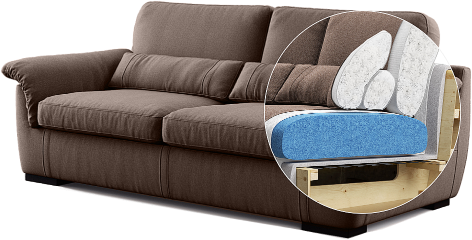 Nubi sofa детали