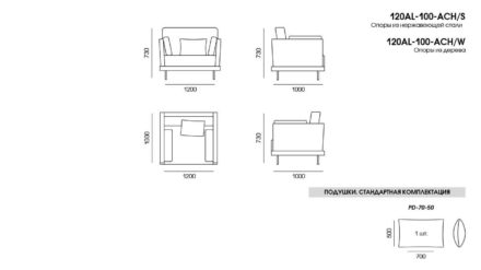 Alfinosa sofa размеры фото 1