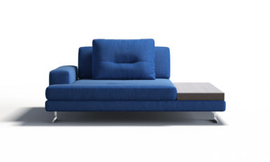 МModule with an armrest with a table sofa фото