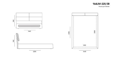 Limura bed размеры фото 2