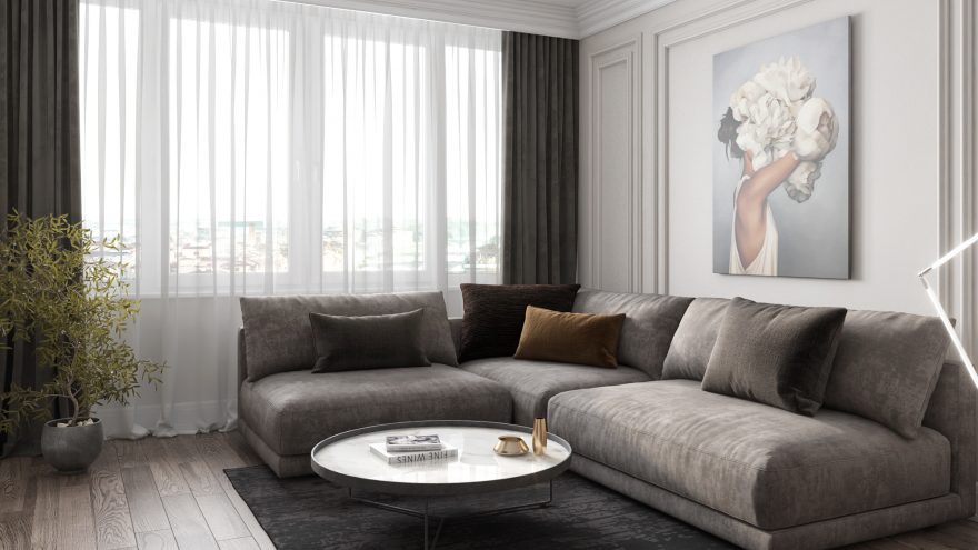 Katarina sofa in the interior фото 5