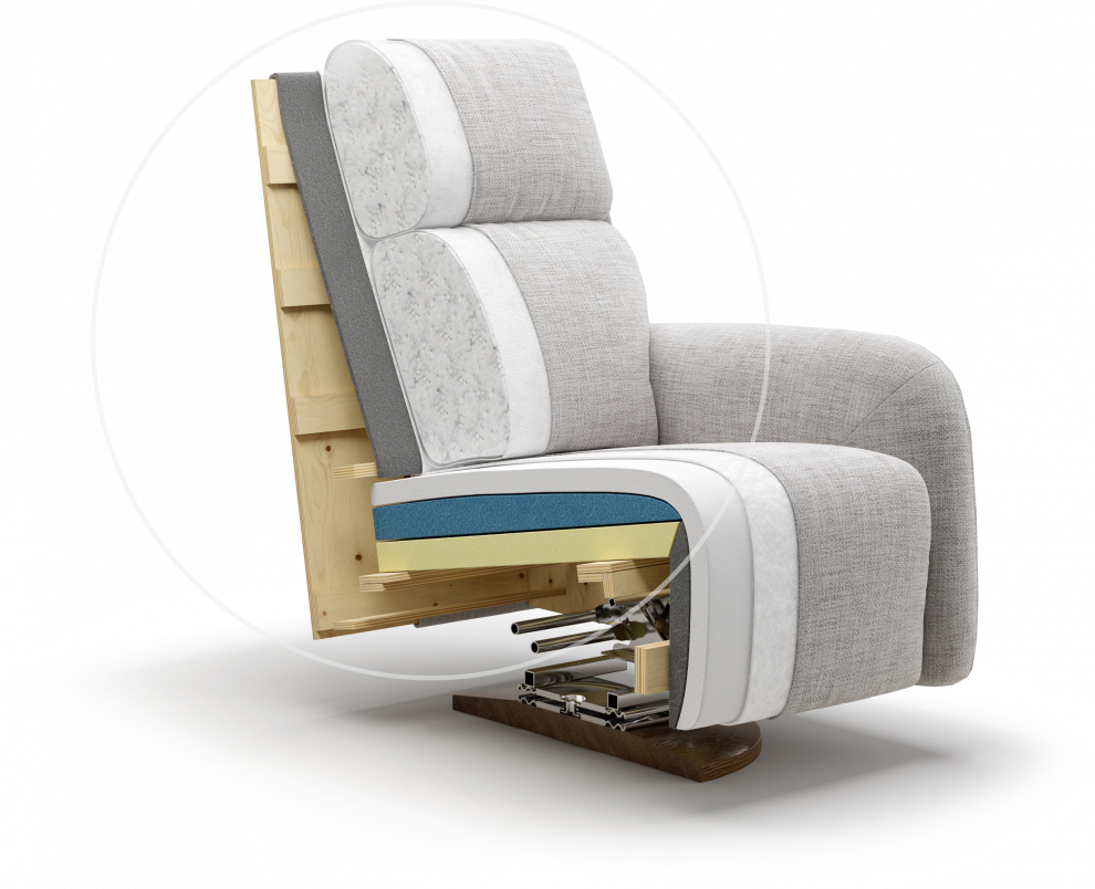Corso armchair детали