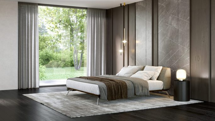 LINDA bed фото в интерьере