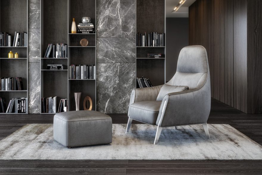 PANDORA H armchair фото в интерьере