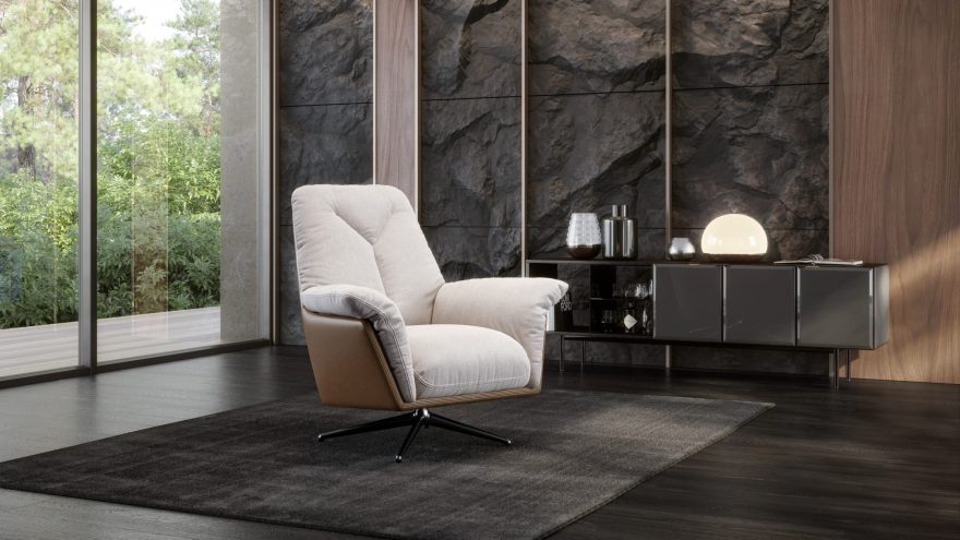 PAUL armchair фото в интерьере