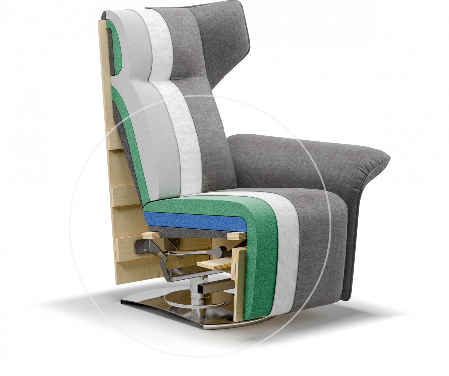 VOYAGE PLUS armchair детали