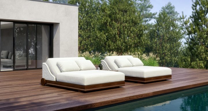 Portofino H sun lounger