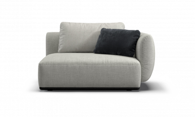 Module with right armrest sofa фото