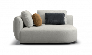 Increased radius corner left sofa фото