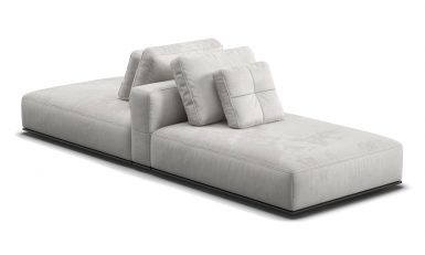 Double-sided module with chaises lounges  фото